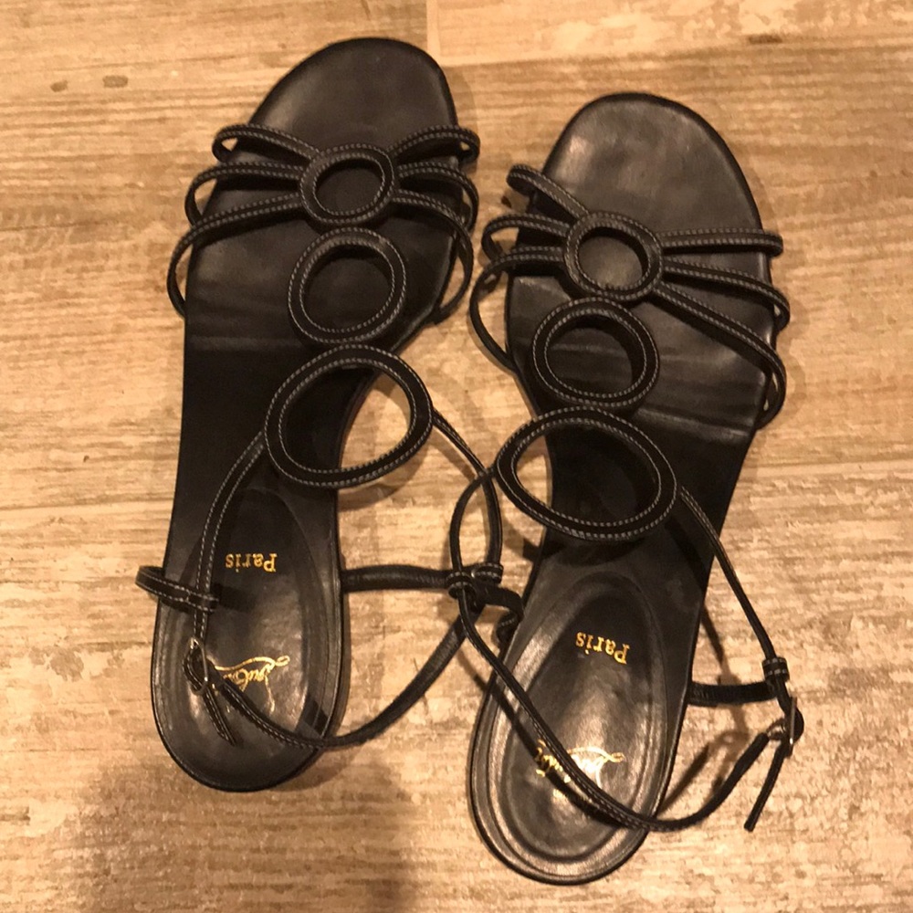 Christian Louboutin sandal. Really cute on!